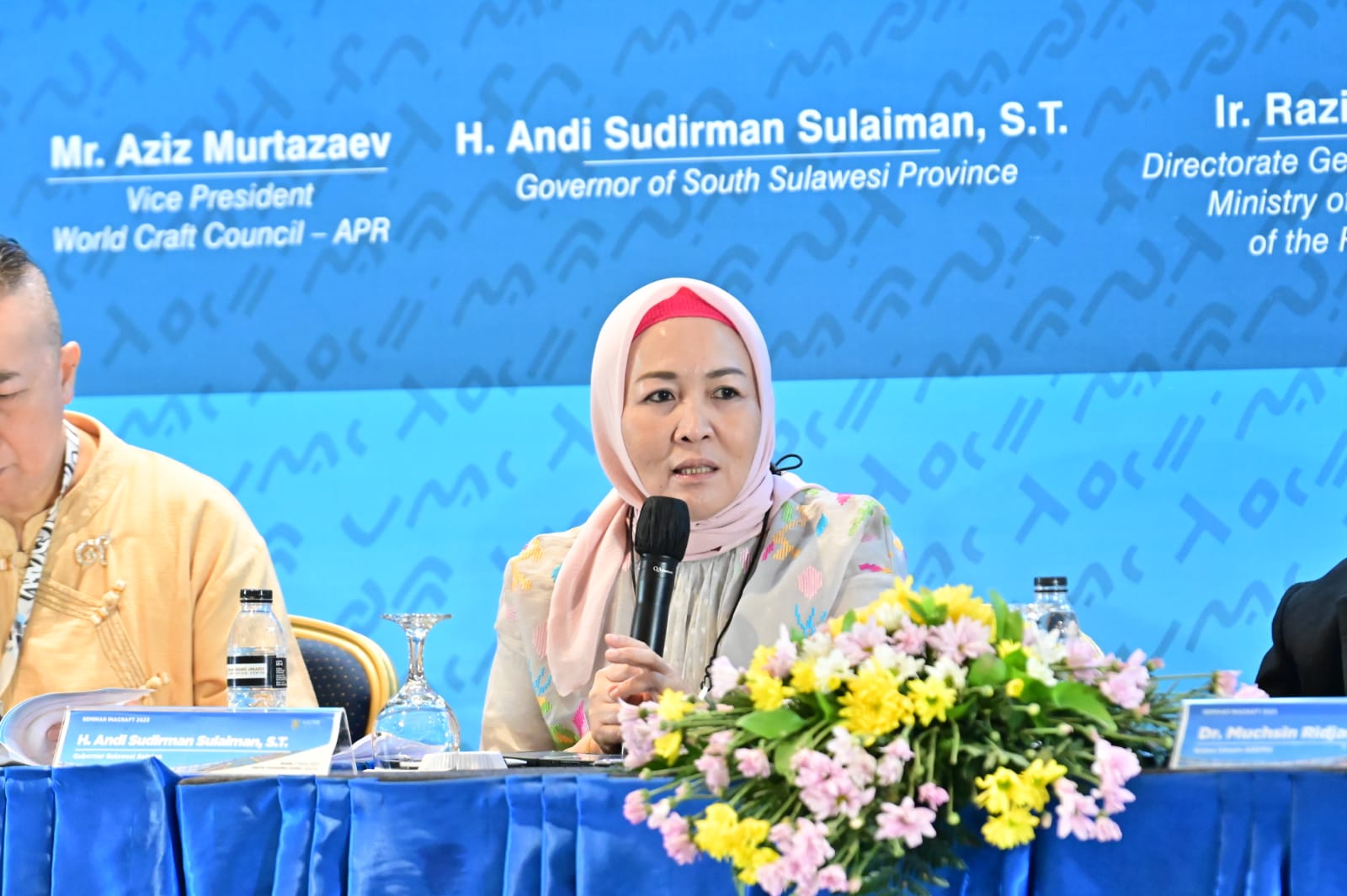 Jadi Narasumber Seminar Inacraft 2023, Plt Kadis Kominfo Sulsel Bahas Warisan Budaya Tak Benda